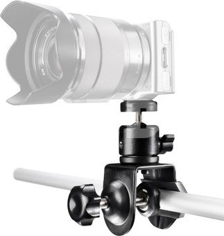walimex Tube Clamp with Ball Head
