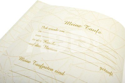 Walther Bambini Meine Taufe 28x25 60 p. Baby Album MT114
