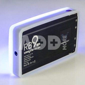 Weeylite RB9 RGBW Portable and Functional Full Color LED Light Chargeable and Dimmable