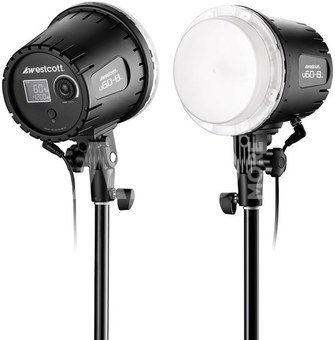 Westcott U60 B Bi Color LED 2 Light Softbox Kit