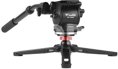 Nest WF C500S Carbon Monopod met Fluid Video Head