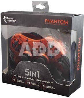 White Shark 5 in 1 Game Pad Pantheon Wireless GPW-2021