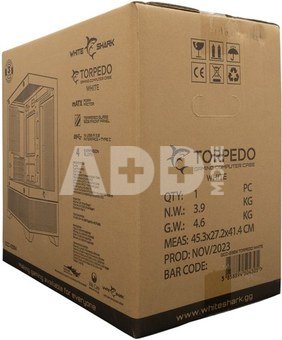 White Shark GCC-2304 Torpedo White