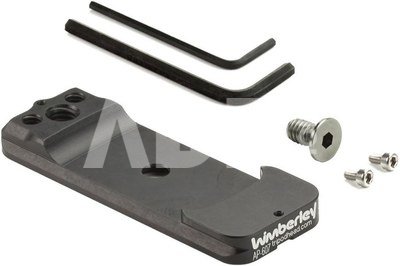 Wimberley AP 607 Quick release Replacement Foot for Canon: 100 500 RF f/4.5 7.1 IS