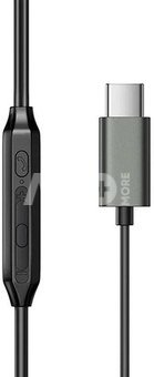 Wired Earbuds Joyroom JR-EC06, Type-C (Gray)