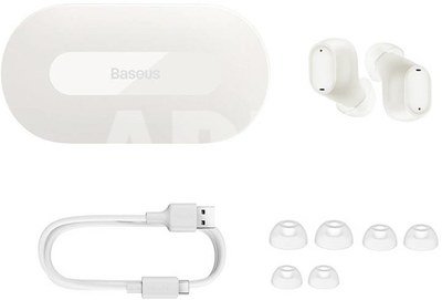 Wireless earphones Baseus Bowie EZ10 (white)