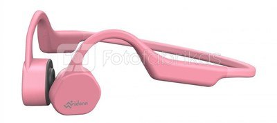 Wireless headphones with bone conduction technology Vidonn F3 - pink