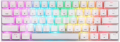 Wireless mechanical keyboard Motospeed SK62 White (blue switch)