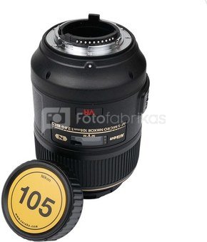 Caruba Writable Rear Lens cap Kit Nikon (4 stuks)