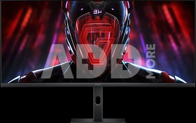 Xiaomi | G34WQi | 34 " | WQHD | 21:9 | 180 Hz | 1 ms | 3440 x 1440 pixels | 350 cd/m&sup2; | HDMI ports quantity 2 | Black | Warranty 24 month(s)