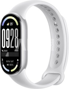 Xiaomi Smart Band 10, glacier silver