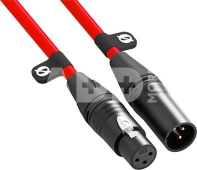 RODE XLR CABLE-3m red - XLR/XLR kabel