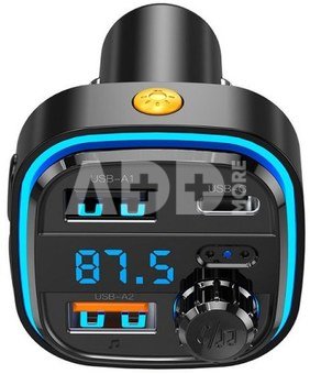 XO FM transmitter + charger BCC08 BT MP3, black