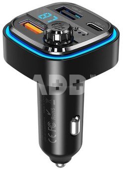 XO FM transmitter + charger BCC08 BT MP3, black