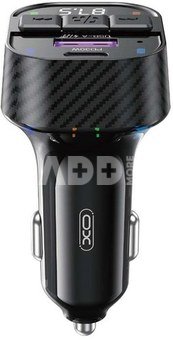 XO FM transmitter/charger BCC17 BT 30W, black