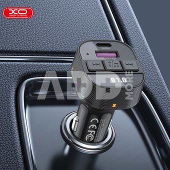 XO FM transmitter/charger BCC17 BT 30W, black