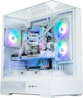 Zalman P40 Prism White, ARGB Fan x1