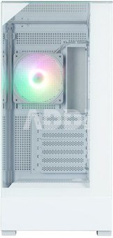 Zalman P40 Prism White, ARGB Fan x1