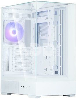 Zalman P40 Prism White, ARGB Fan x1