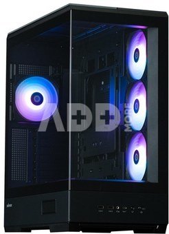 Zalman P50 DS Black, ARGB Fan x4