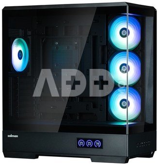 Zalman P50 DS Black, ARGB Fan x4