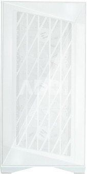 Zalman Z9 Iceberg MS ATX ARGB fan.x4, White