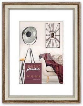 Zep Photo Frame DN923B Palmi Brown 15x20 / 20x30 cm