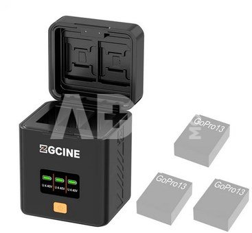 ZGCINE Charging Case for GoPro 13 Battery