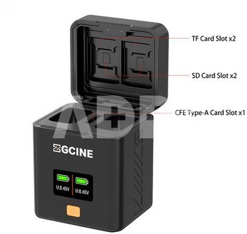 ZGCINE Charging Case for SONY NP-FW50 Battery