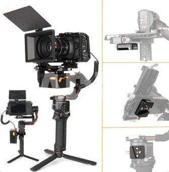 ZGCINE for DJI RoninS2/S3mini V-Lock Plate