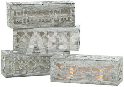 Žibintas su Led lempute 8 x 7 x 30 cm 871125293008