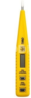 Zkoušečka napětí 12-250V Deli Tools EDL8003 (žlutá)