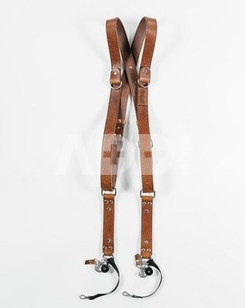 ZUKA STRAPS dual, šviesiai rudas, CLASSIC DESIGN S dydis