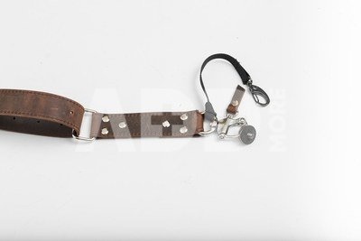 ZUKA STRAPS mono, tamsiai rudas "CRAZY HORSE", M dydis