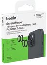 1x2 Belkin Kameralinsenschutz TempGlass iPhone 15/15 Plus