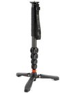 3 Legged Thing Legends Alana Carbon Fibre Travel Friendly Monopod with Docz foot stabiliser Darkness