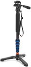3 Legged Thing Punks Taylor 2.0 Monopod Kit w/wrist strap & DOCZ2 Foot Stabilizer Blk w/Blue