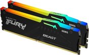 Kingston Fury Beast 32GB DDR5, 6000 MHz, CL30, 288-Pin, DIMM Kit (16GB x 2)