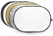 5 in 1 Gold, Silver, Black, White, Translucent 100x150cm