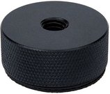 Caruba adapterschroef 1/4"M 3/8"F met metalen grip & rubber dekplaat