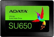 ADATA Ultimate SU650 512 GB, SSD form factor 2.5", SSD interface SATA 6Gb/s, Write speed 450 MB/s, Read speed 520 MB/s