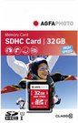 AgfaPhoto SDHC Card 32GB High Speed Class 10 UHS I