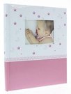 Albumas GED DBCS20 SLEEPY 24x29/40psl | šv. mėlyni arba rožiniai lapai | kampučiai/lipdukai| knyginio rišimo | max 10x15 80