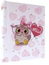 Albumas GED DRS10 HELLO OWL PINK 22,8x28 | 20 magnet psl | spiralinio rišimo | max 10x15 80