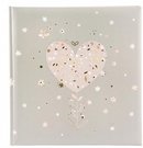 Albumas GOLDBUCH 08 184 Elegant Heart 30x31/60psl, balti lapai | kampučiai/lipdukai | knyginio rišimo