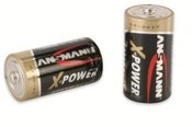 1x2 Ansmann Alkaline Baby C X-Power