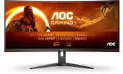 AOC Monitor CU34G2XE/BK 34 " VA 3440 x 1440 pixels 21:9 1 ms 300 cd/m² HDMI ports quantity 1 144 Hz