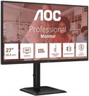 AOC Q27E4CV | 27 " | IPS | QHD | 16:9 | 120 Hz | 4 ms | 2560 x 1440 pixels | 350 cd/m&sup2; | HDMI ports quantity 1 | Black