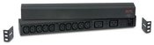 APC RACK PDU,BASIC, 1U, 16A,208&230V, (10)C13 & (2)C19