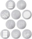 Aputure Spotlight Max 10 piece Gobo Kit (Size A)